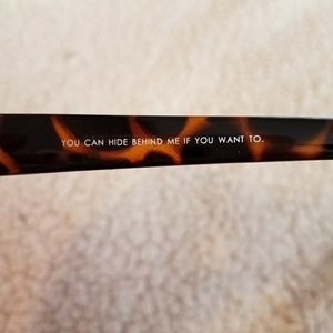 you can hide behind me if you want to sunglasses